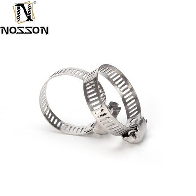 Soutien personnalisé ODM Mesure métrique American Type Swivel Clip Clamp en acier inoxydable et clamp de tuyau avec boucles de tuyau
