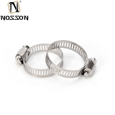 Soutien personnalisé ODM Mesure métrique American Type Swivel Clip Clamp en acier inoxydable et clamp de tuyau avec boucles de tuyau