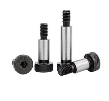 Boulons d'épaule en acier inoxydable 304 à tête ronde revêtus de zinc et d'aluminium ISO 7379