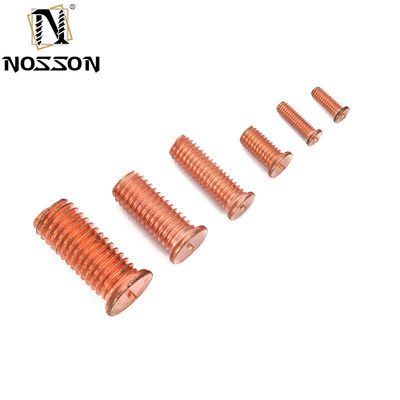 Acier inoxydable 304 de finition simple de qualité industrielle M3 M30 d'acier au carbone de qualité 4.8 boulon de soudage à haute résistance à la traction