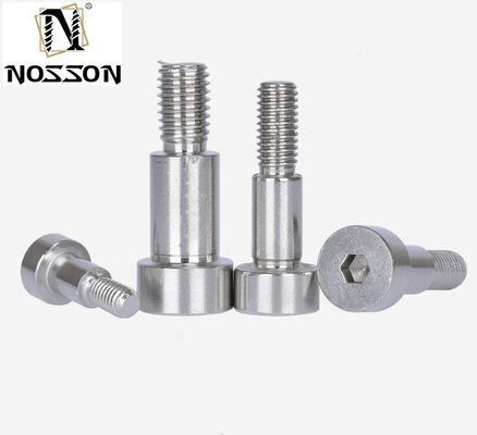 Système de mesure métrique Tête ronde en acier inoxydable revêtu de zinc-aluminium Boulure d'épaule Hexagonale Socket Boulure de vis d'épaule