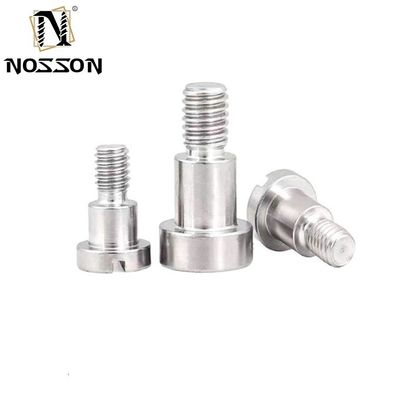Système de mesure métrique Tête ronde en acier inoxydable revêtu de zinc-aluminium Boulure d'épaule Hexagonale Socket Boulure de vis d'épaule