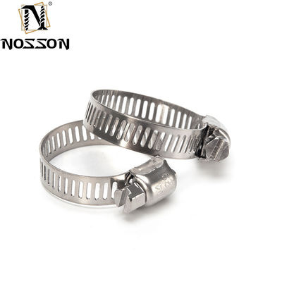 Applications pour les aliments et les boissons 16-300 mm Serrage réglable pour tuyau de radiateur de type américain avec acier inoxydable de grande taille standard GB