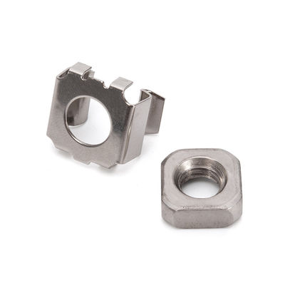 Mining 316 Noix de cage en acier inoxydable M2 M3 M4 M5 M6 M7 M8 M10 Clip de zinc poli type Noix pour système de mesure métrique