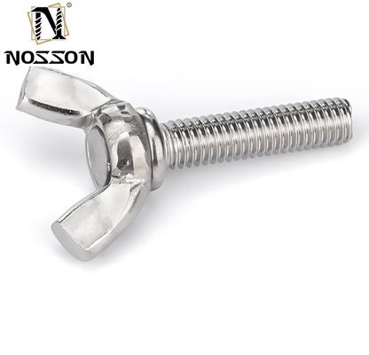 Écrou à boulons en acier inoxydable 304 M3 M4 M5 M6 DIN316 avec certification ISO9001 et couleurs personnalisées