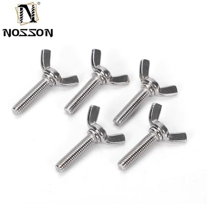 Écrou à boulons en acier inoxydable 304 M3 M4 M5 M6 DIN316 avec certification ISO9001 et couleurs personnalisées