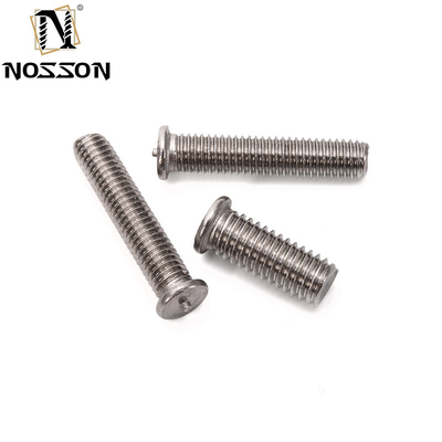 Prix abordable M4 M5 M6 M8 M10 vis de soudage CD soudage des broches industrie Finition en argent pour tous les matériaux en acier inoxydable