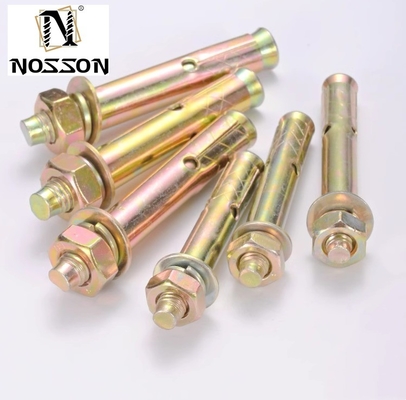 Exemple d'acier inoxydable de finition brune B8MSH B8M B8 B7 18-8 INOX 1/4 pouces Hex Head Sleeve Anchor pour les applications lourdes