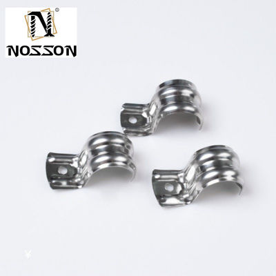 Clamps de tuyau en acier inoxydable galvanisé de type U Clamps de tuyau de selle Clamps de routage pour connexions de tuyaux durables Clamps lourds