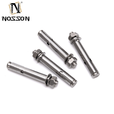 Boulons d'ancrage à expansion en fer plaqué en zinc jaune Gr 4.8 8.8 10.9 12.9 Norme ISO GB 22795 Capacité bleue Demandez-nous plus