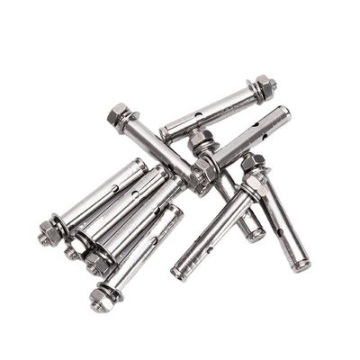 5/16IN Diamètre en acier inoxydable Couleur Zinc Plating Jaune Acier au carbone galvanisé Classe 4.8 8.8 10.9 12.9 Ancres pour durables