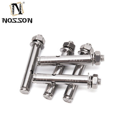 5/16IN Diamètre en acier inoxydable Couleur Zinc Plating Jaune Acier au carbone galvanisé Classe 4.8 8.8 10.9 12.9 Ancres pour durables