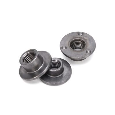 304 acier inoxydable M3 M4 M5 M6 M8 M10 Din 546 écrous ronds avec trou dans le système de mesure métrique et finition nickelée