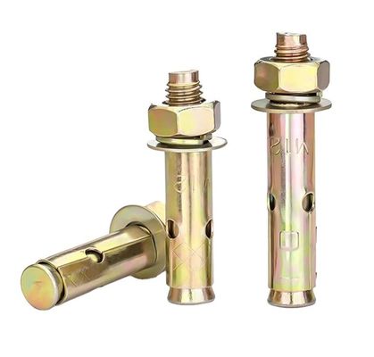 Classe ISO 4.8 8.8 10.9 12.9 Type de manche en acier inoxydable Boulons d'ancrage d'expansion Boulons Dyna pour l'acier au carbone Système INCH