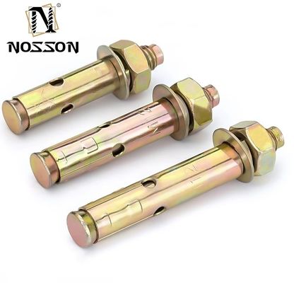 Classe ISO 4.8 8.8 10.9 12.9 Type de manche en acier inoxydable Boulons d'ancrage d'expansion Boulons Dyna pour l'acier au carbone Système INCH