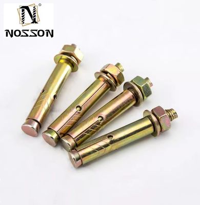 Classe ISO 4.8 8.8 10.9 12.9 Type de manche en acier inoxydable Boulons d'ancrage d'expansion Boulons Dyna pour l'acier au carbone Système INCH