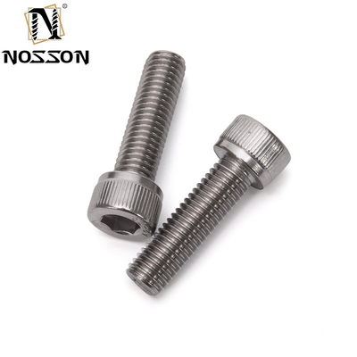 Disponible en métrique A2 A4 304 316 Din 912 vis Allen M1.6 M2 M2.5 M3 M4 M5 M6 M7 M8 M9 Hex Socket Cap Hexagon intérieur vis