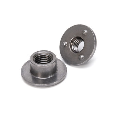 Système de mesure métrique Norme ISO 304 en acier inoxydable M3 M4 M5 M6 M8 M10 Din 546 Noix rondes avec trou pour l'industrie