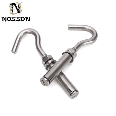 Finition noire M8 M18 en acier inoxydable SS304 SS316 A2 A4 J type boulon d'ancrage pour les applications industrielles et de construction