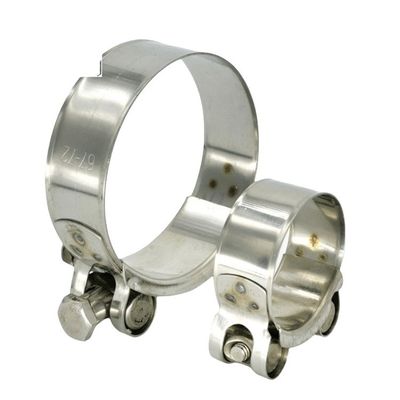 3 &quot; T-Bolt Clampe de tuyau en acier inoxydable turbo silicone pour système d'intercoolant de tuyau souple d'admission Industrie lourde