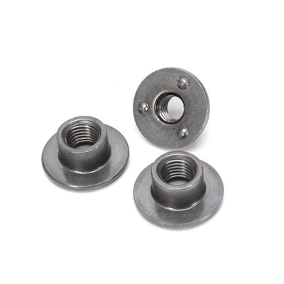 Système de mesure métrique Norme ISO 304 en acier inoxydable M3 M4 M5 M6 M8 M10 Din 546 Noix rondes avec trou pour l'industrie