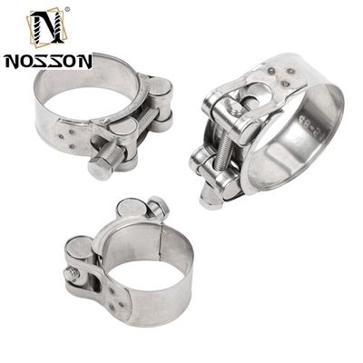 3 &quot; T-Bolt Clampe de tuyau en acier inoxydable turbo silicone pour système d'intercoolant de tuyau souple d'admission Industrie lourde