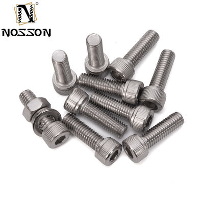 2-56 x 3/8 en acier rond vis à capuche DIN912 8.8/10.9/12.9 pouces Système de mesure Cadmium enduit bouton hexagonale Socket