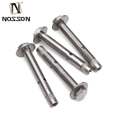 Bolt d'ancrage en béton à tête hexagonale en acier inoxydable M6M8M10M12 Capacité 700 Bleu Diamètre 5/16 IN TiCN