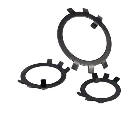 Laveuse à serrure à ressort dans les produits alimentaires et les boissons ANSI/ASME Laveuse à six griffes en acier au carbone standard pour les noix rondes de tailles M6-M30