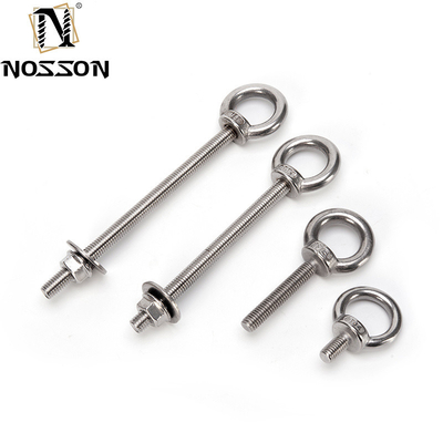 Rings de levage marins, vis à boucle, trou d'acier, boulon à œil M6 M8 M10 avec système de mesure standard DIN et INCH