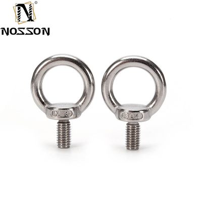 Rings de levage marins, vis à boucle, trou d'acier, boulon à œil M6 M8 M10 avec système de mesure standard DIN et INCH