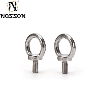 Rings de levage marins, vis à boucle, trou d'acier, boulon à œil M6 M8 M10 avec système de mesure standard DIN et INCH