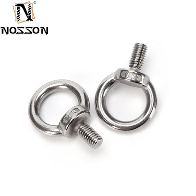 Rings de levage marins, vis à boucle, trou d'acier, boulon à œil M6 M8 M10 avec système de mesure standard DIN et INCH
