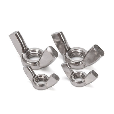 Noix d'aile standard DIN de finition passive pour les systèmes de mesure métrique et les applications de gaz pétrolier en unités impériales