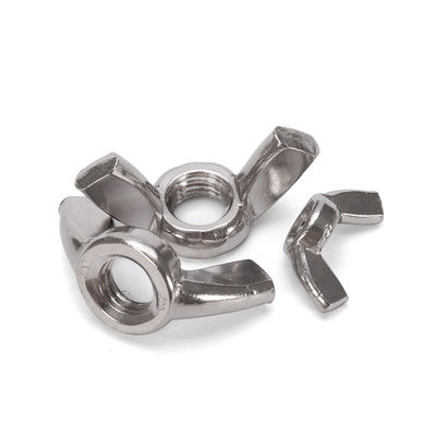 Noix d'aile standard DIN de finition passive pour les systèmes de mesure métrique et les applications de gaz pétrolier en unités impériales