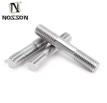 DIN Standard Zinc Finish Double boulon fileté Rod Stud Boulon pour les applications industrielles et M3 M4 M5 M6 M8 M10 M12 M16 M20