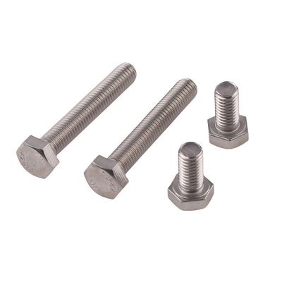 Système de mesure métrique de finition simple 8.8 Grade Boulons et écrous hexagénaires M6-M36 M10 DIN933 934 pour les applications lourdes