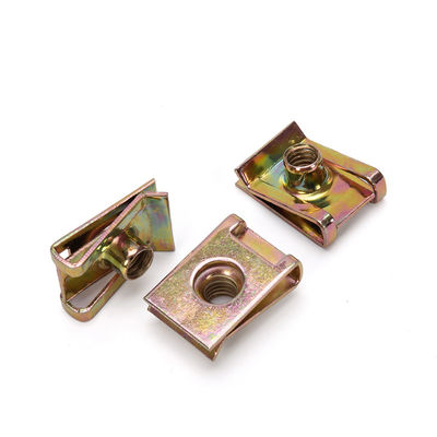 Finition en phosphate bleu de Tianqi Fasteners Tête hexagonale DIN 34818 M6 Auto Clip de ressort écrousse de vitesse pour les applications lourdes