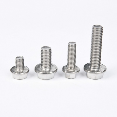 Boulons de chariot en acier inoxydable ZINC Finition Super Duplex SAF2205 2507 A286 Phillips Drive Hex Head Flange Boulonnage DIN6921