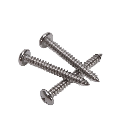 Système de mesure métrique en acier inoxydable 304 blanc 4x20 mm vis en carton de ferraille zinc plaqué pour l'installation de meubles dans la norme GB