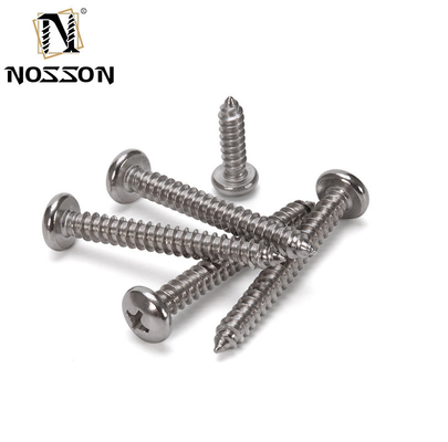 Système de mesure métrique en acier inoxydable 304 blanc 4x20 mm vis en carton de ferraille zinc plaqué pour l'installation de meubles dans la norme GB