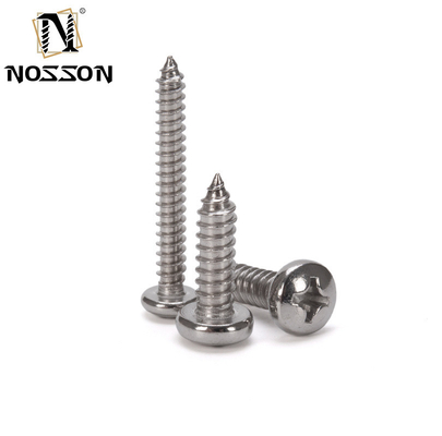 Système de mesure métrique en acier inoxydable 304 blanc 4x20 mm vis en carton de ferraille zinc plaqué pour l'installation de meubles dans la norme GB