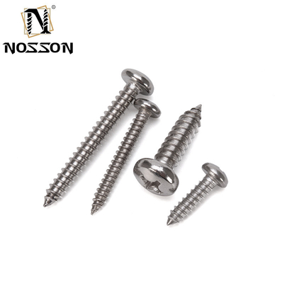 Système de mesure métrique en acier inoxydable 304 blanc 4x20 mm vis en carton de ferraille zinc plaqué pour l'installation de meubles dans la norme GB