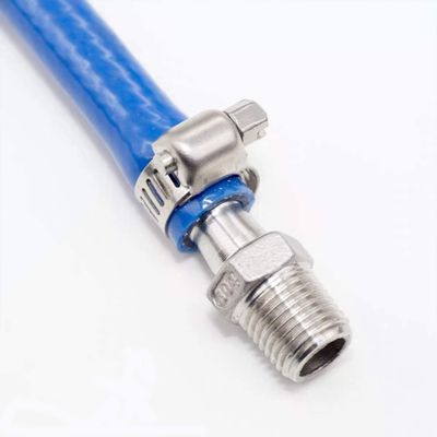 Clamps de tuyau à libération rapide réglables sur mesure, support en acier inoxydable 304, clamps de tuyaux lourds pour les soins de santé en acier au carbone