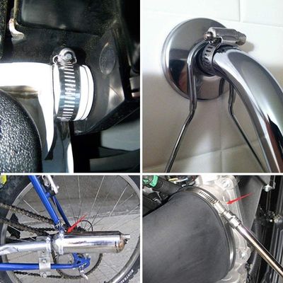 Clamps de tuyau à libération rapide réglables sur mesure, support en acier inoxydable 304, clamps de tuyaux lourds pour les soins de santé en acier au carbone