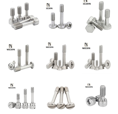 Finition de tranche personnalisée en acier inoxydable A2 AISI 303 316 en acier allié Hex Socket Head Screws de panneau captif pour applications industrielles