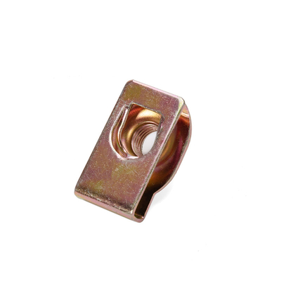 Système de mesure métrique de noix de précision OEM M4 M6 M8 M10 Noix de ressort en forme de U pour automobile