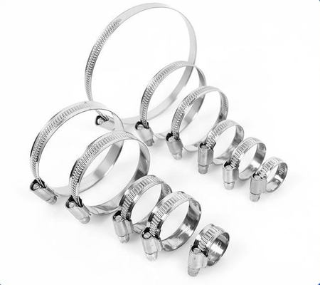 Support ODM Mesure métrique DIN Standard Heavy Duty 304 Serrage de tuyau en acier inoxydable pour taille personnalisée Type allemand Hydraulique