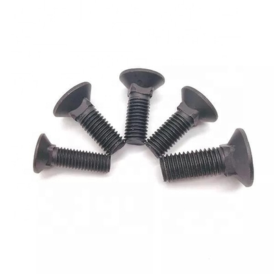Grade 8.8 10.9 Boulonnage Din 603 607 605 ASME m8 m14 m16 Boulonnage et noix Cou carré Champignon Tête ronde Boulonnage de chariot