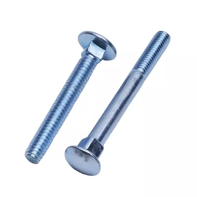 Grade 8.8 10.9 Boulonnage Din 603 607 605 ASME m8 m14 m16 Boulonnage et noix Cou carré Champignon Tête ronde Boulonnage de chariot